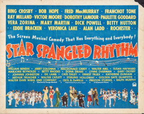 Star Spangled Rhythm Canvas Poster