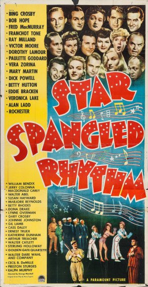 Star Spangled Rhythm Canvas Poster