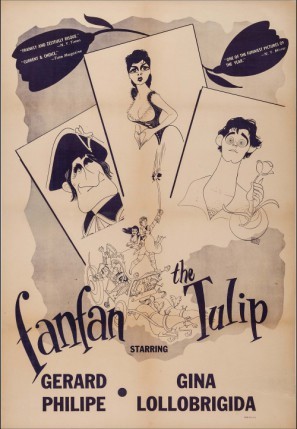 Fanfan la Tulipe Canvas Poster