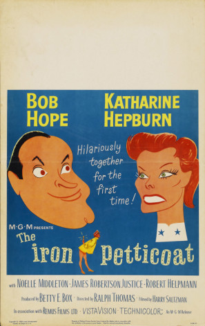 The Iron Petticoat Poster with Hanger