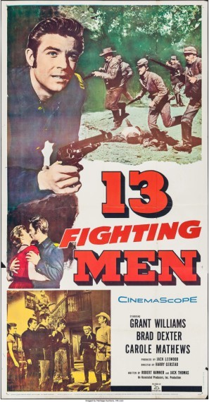 13 Fighting Men Poster with Hanger