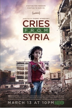 Cries from Syria Poster with Hanger
