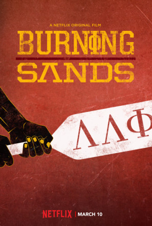 Burning Sands Poster with Hanger