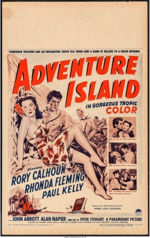 Adventure Island Wooden Framed Poster