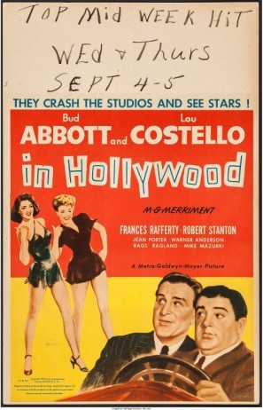 Abbott and Costello in Hollywood t-shirt