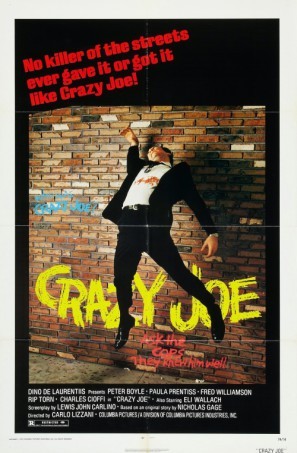 Crazy Joe Wooden Framed Poster
