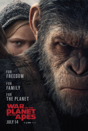 War for the Planet of the Apes (2017) posters