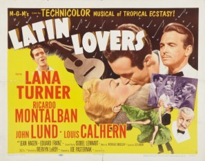 Latin Lovers Poster with Hanger