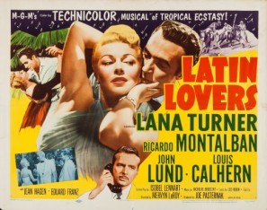 Latin Lovers Poster with Hanger