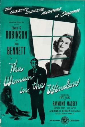 The Woman in the Window Poster with Hanger