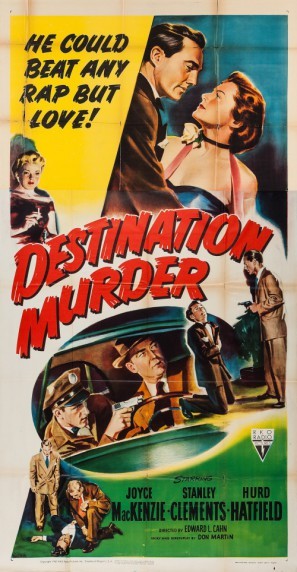 Destination Murder pillow