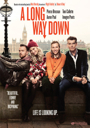 A Long Way Down Poster with Hanger