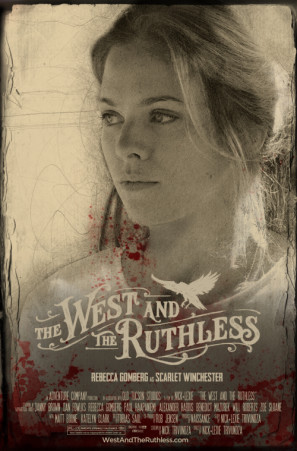 The West and the Ruthless Metal Framed Poster
