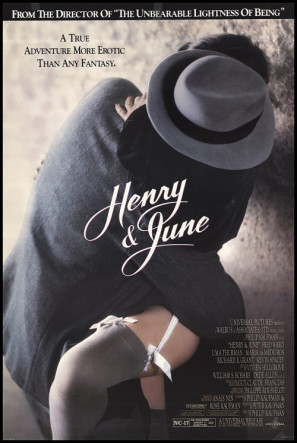 Henry &amp; June Wooden Framed Poster