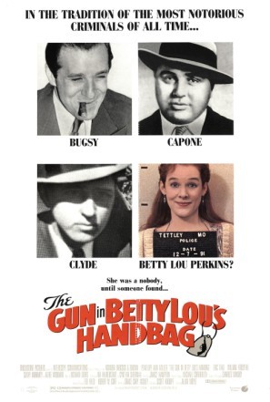 The Gun In Betty Lous Handbag Wooden Framed Poster