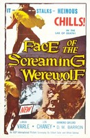 Face of the Screaming Werewolf Sweatshirt #1477009