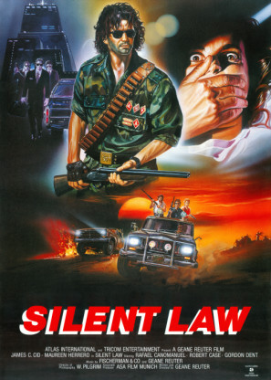 Silent Law Poster with Hanger