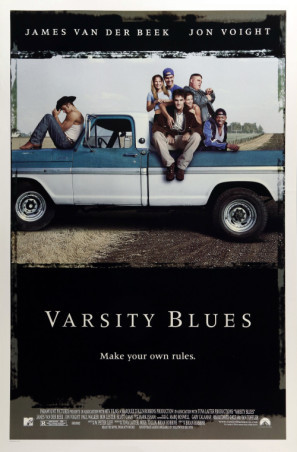 Varsity Blues Wooden Framed Poster
