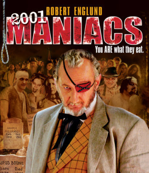 2001 Maniacs Poster with Hanger