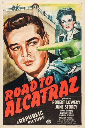 Road to Alcatraz Canvas Poster