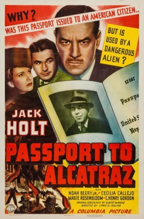 Passport to Alcatraz Wooden Framed Poster