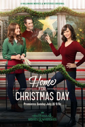 Home for Christmas Poster with Hanger