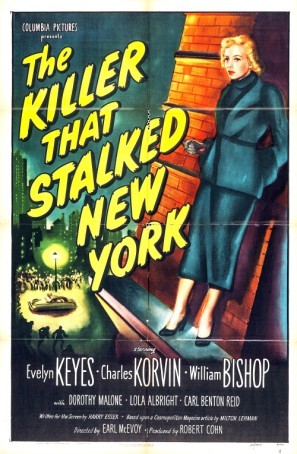 The Killer That Stalked New York Canvas Poster
