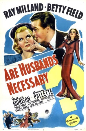 Are Husbands Necessary? Poster with Hanger