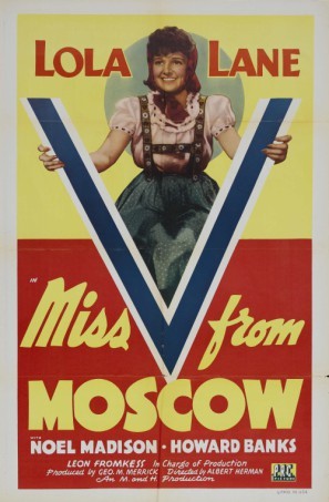 Miss V from Moscow Canvas Poster