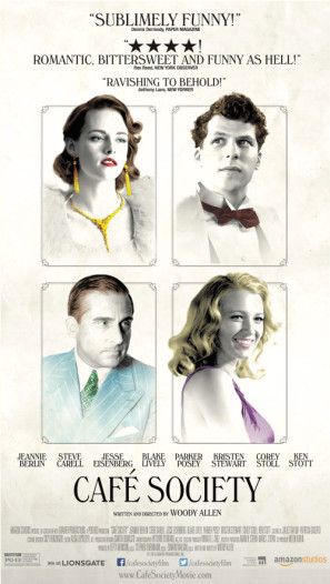 Caf&eacute; Society Poster with Hanger