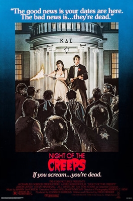 Night of the Creeps Wooden Framed Poster