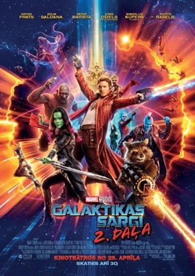 Guardians of the Galaxy 2 Poster with Hanger