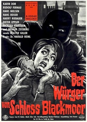 Der Würger von Schloß Blackmoor Metal Framed Poster