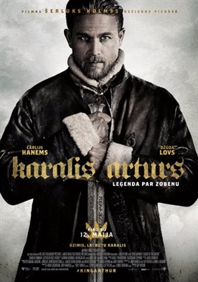 King Arthur: Legend of the Sword Poster with Hanger