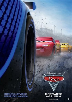 Cars 3  Canvas Poster