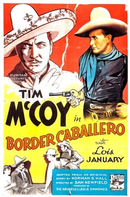 Border Caballero Wooden Framed Poster