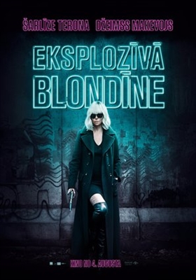 Atomic Blonde Poster with Hanger