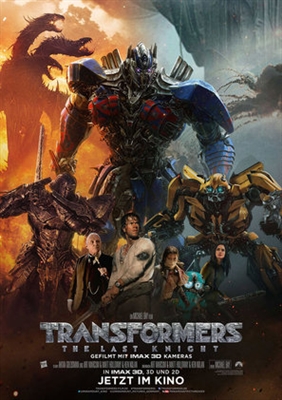 Transformers: The Last Knight  Poster with Hanger