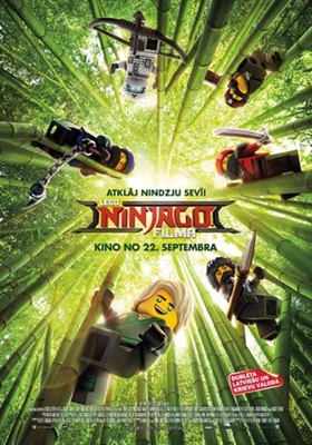 The Lego Ninjago Movie Wood Print