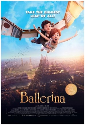 Ballerina  Wooden Framed Poster