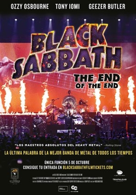 Black Sabbath the End of the End Wood Print