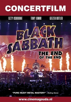 Black Sabbath the End of the End Wooden Framed Poster