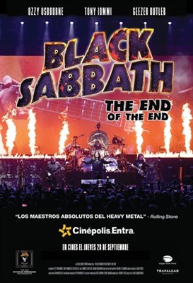 Black Sabbath the End of the End Canvas Poster