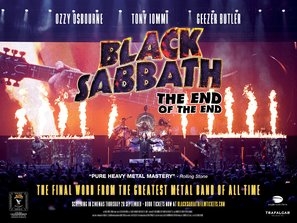 Black Sabbath the End of the End poster