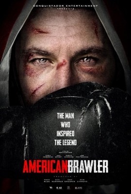 American Brawler Poster with Hanger