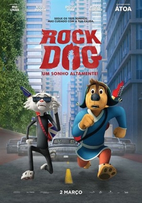Rock Dog Metal Framed Poster