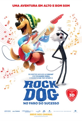 Rock Dog Canvas Poster