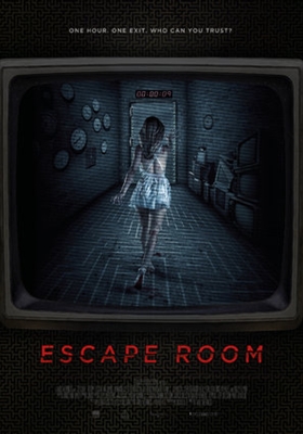 Escape Room Wooden Framed Poster
