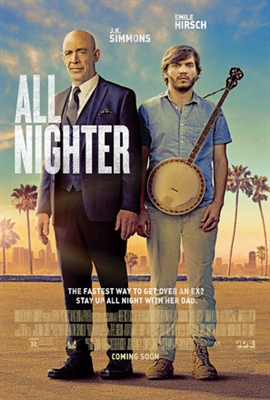 All Nighter Canvas Poster