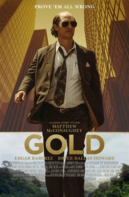 Gold  Metal Framed Poster